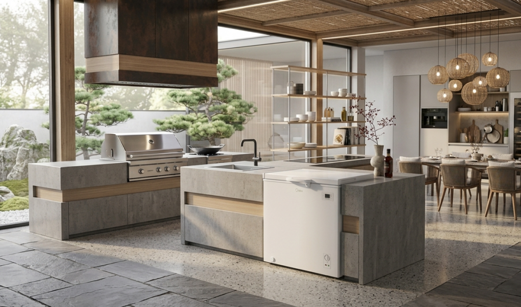 freezer Midea 198L
