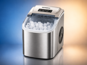 Máquina de gelo portátil Mondial MG-12-GI Turbo Ice Premium