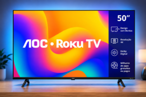 Smart TV AOC Roku TV 50U7045 50 polegadas